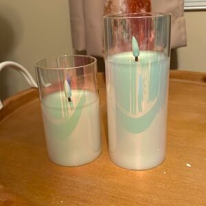 White candles